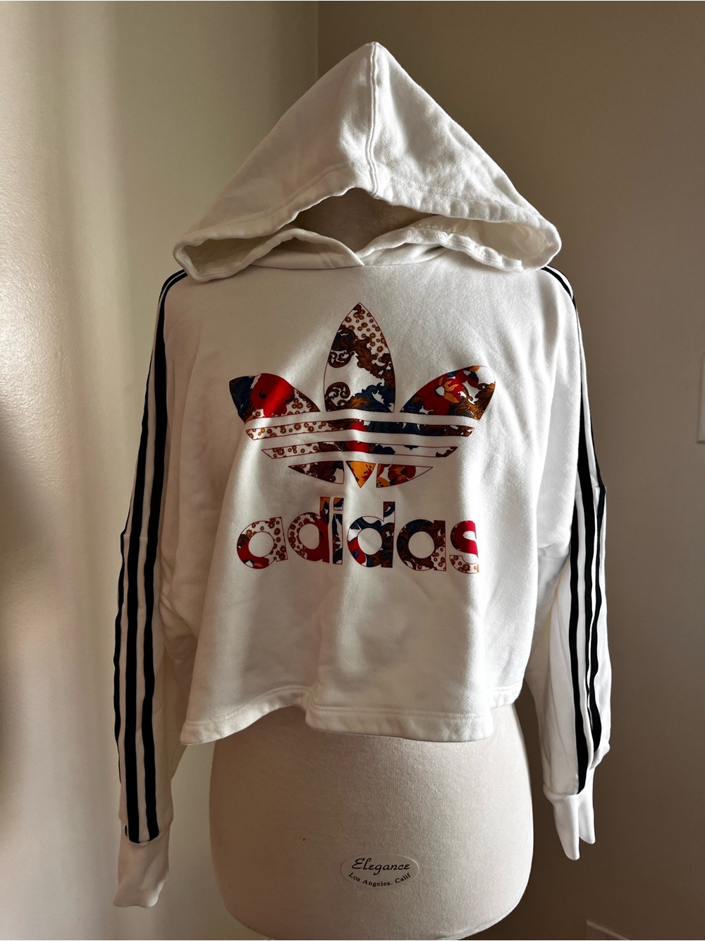Adidas cropped hoodie
